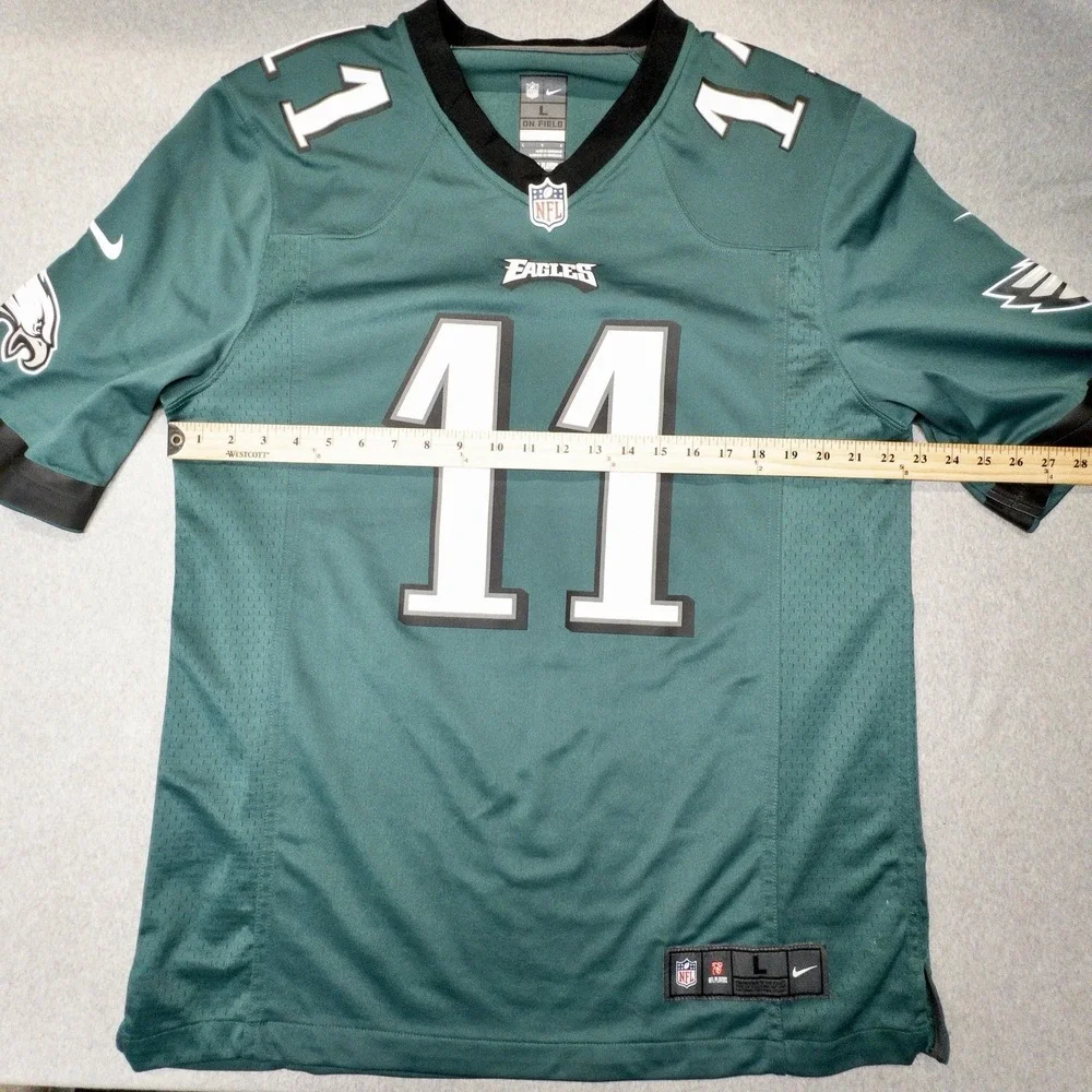 Nike On Field Philadelphia Eagles Carson Wentz Jersey Mens‎ Large NFL Football